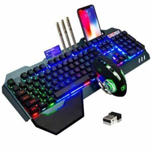 3. Wireless Gaming Keyboard and Mouse Combo